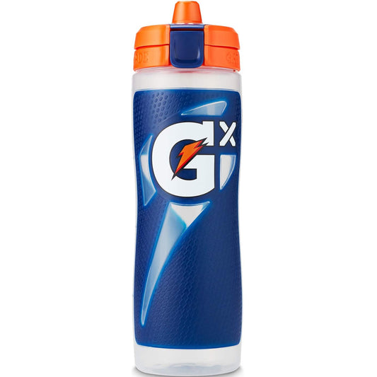 GX Refillable Water Bottle, Navy, 30Oz